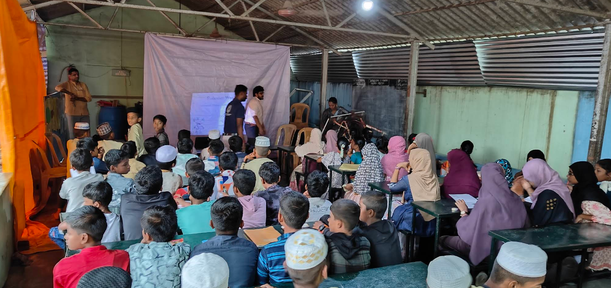 Character building activities at Salaamath Middle School Labbaikudikadu