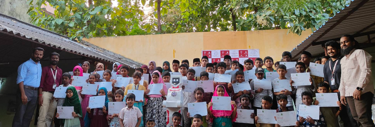 STEM Robotics and AI programme for students at Salaamath Middle School